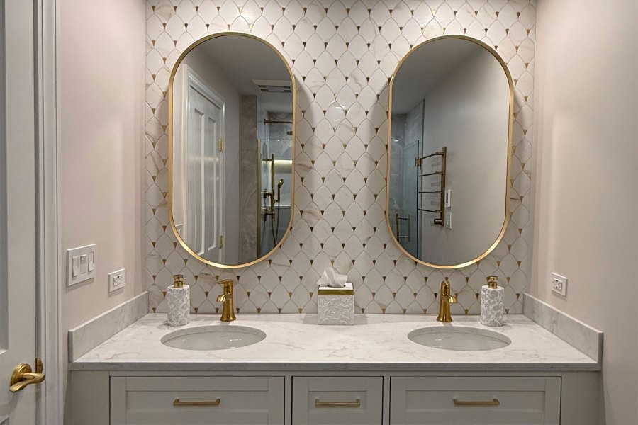 Girls Small Bathrooms Modern Style Cabinets